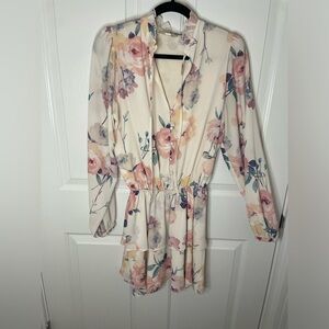 Yumi Kim Dutch Roses Ivory Love Always Dress Size Medium